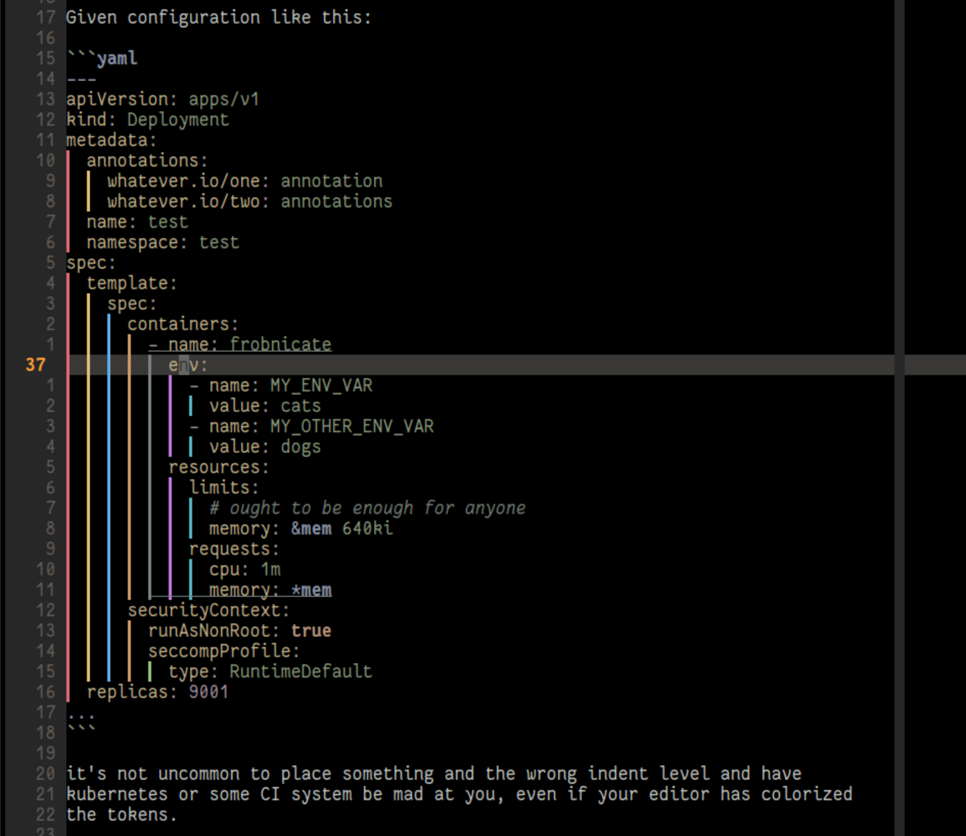 Neovim indentguides